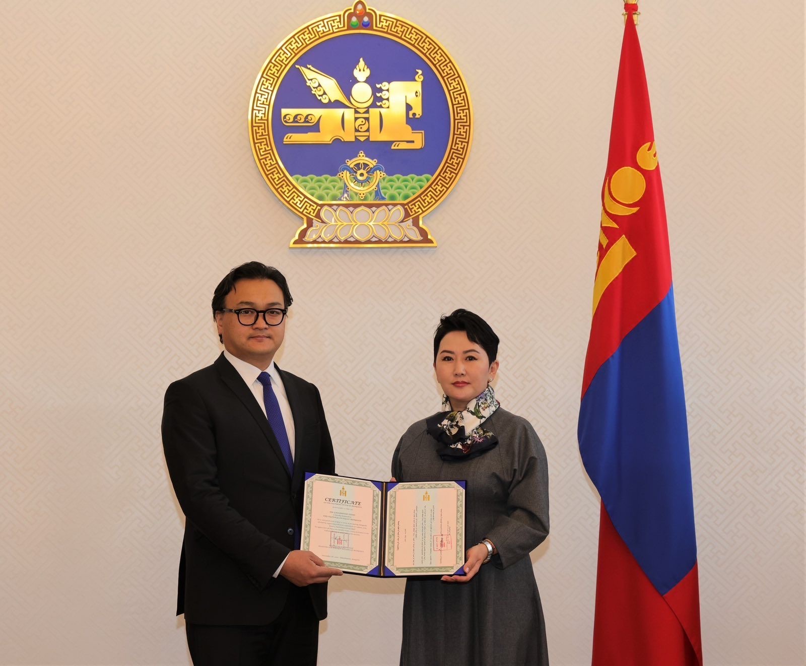 Cultural envoy of Mongolia